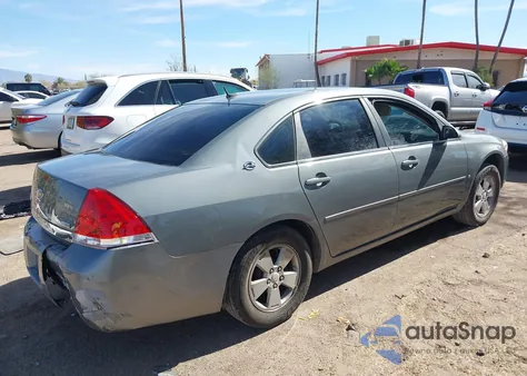 2008 Chevrolet Impala Lt из США, поврежденный, VIN 2G1WT58K681214598